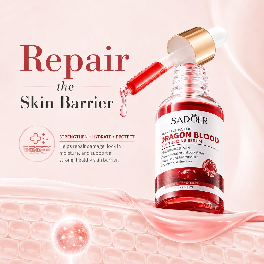 Repairs the Skin Barrier